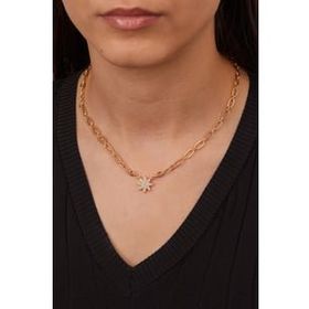 Elika Silver Kadın Yıldız Model Bijuteri Kolye