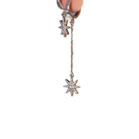 Elika Silver Kadın Yıldız Model Küpe Z