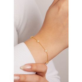 Elika Silver Minimal 925 Ayar Gümüş Kadın Bileklik