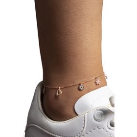 Elika Silver Rose Şans Model 925 Ayar Kadın Gümüş Halhal
