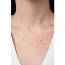 Elika Silver Top Zincir Model 925 Ayar Gümüş Kolye