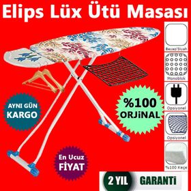 Elips Lüx Ütü Masası