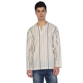 Eliş Şile Bezi Haki 3049 Uzun Kol Bisiklet Yaka Erkek T-Shirt