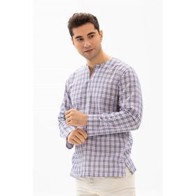 Eliş Şile Bezi Haki 3049 Uzun Kol Bisiklet Yaka Erkek T-Shirt