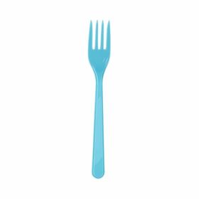 Elit Parti Açık Mavi Plastik 25 Adet Çatal