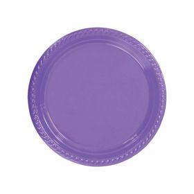 Elit Parti Lila Plastik 22 cm 25 Adet Tabak
