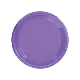 Elit Parti Lila Plastik 22 cm 25 Adet Tabak