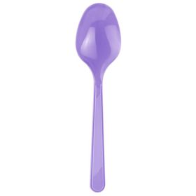 Elit Parti Lila Plastik 25 Adet Kaşık