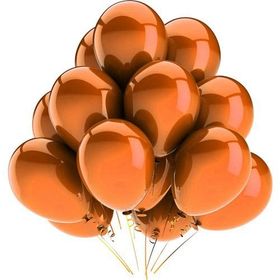 Elit Parti Metalik Turuncu Balon 100 Adet Balon