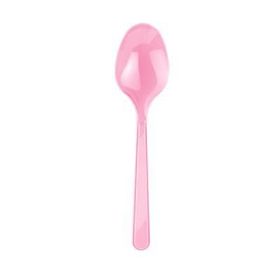 Elit Parti Pembe Plastik 25 Adet Kaşık