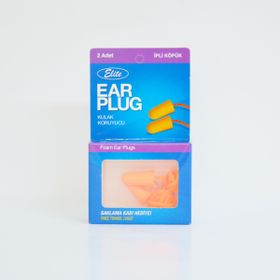 Elite Ear Plug Köpük İpli Kulak Tıkacı