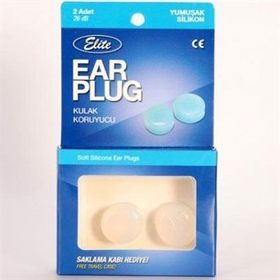 Elite Ear Plug Silikon 2'li Kulak Tıkacı