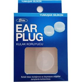 Elite Ear Plug Silikon 2'li Kulak Tıkacı