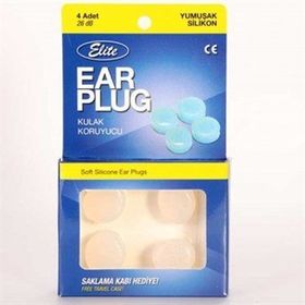 Elite Ear Plug Silikon 4'lü Kulak Tıkacı