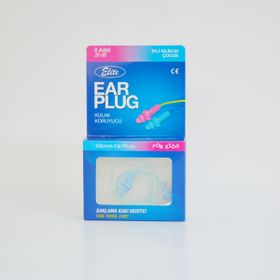 Elite Ear Plug Silikon İpli Çocuk Kulak Tıkacı