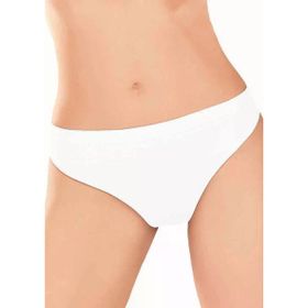 Elite Life 810 3'lü Beyaz Dikişsiz Slip Kadın Külot