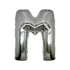 Elite Time P1-G AR4615M Folyo Harf M 16İnc Gümüş Balon