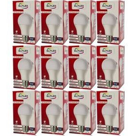 Elitled Beyaz-White 9 W 12'li Set Led Ampül