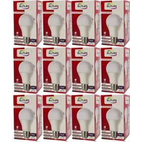 Elitled Beyaz-White 9 W 12'li Set Led Ampül