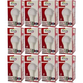 Elitled Beyaz-White 9 W 12'li Set Led Ampül