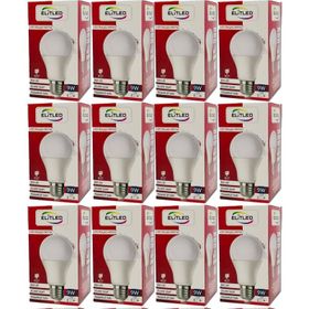 Elitled Beyaz-White 9 W 12'li Set Led Ampül