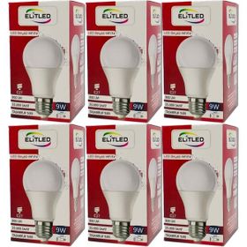 Elitled Beyaz-White 9 W 6'lı Set Led Ampül