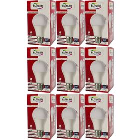 Elitled Beyaz-White 9 W 9'lu Set Led Ampül
