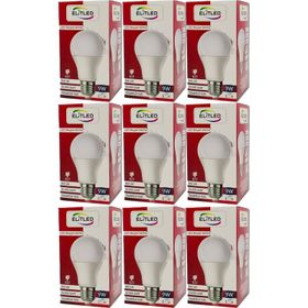 Elitled Beyaz-White 9 W 9'lu Set Led Ampül
