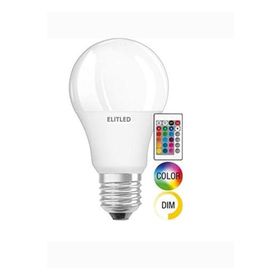 Elitled Rgb 9 W Uzaktan Kumandalı Renk Değiştiren Ampul