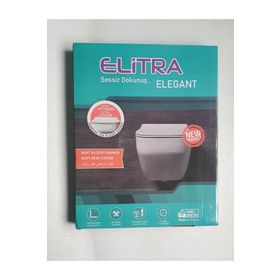 Elitra Beyaz Elegant Klozet Kapağı