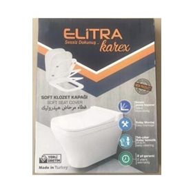 Elitra Karex Soft Klozet Kapağı
