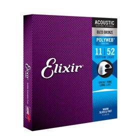 Elixir 011-052 Bronz Akustik Gitar Tel Seti