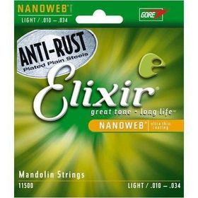Elixir 11500 010-034 Mandolin Teli