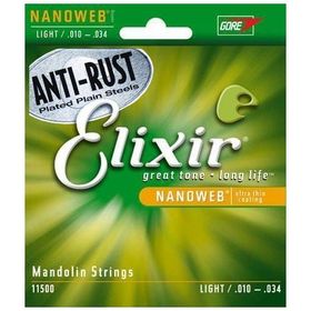 Elixir 11500 010-034 Mandolin Teli