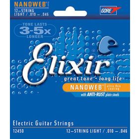 Elixir 12450 010-046 Elektro Gitar Teli