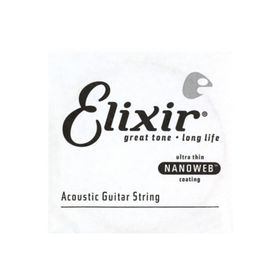 Elixir 14126 26 Nanoweb Phosphor Bronze Tek Akustik Gitar Teli