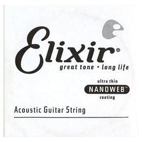 Elixir 14152 52 Phosphor Bronze Nanoweb Coating Akustik Gitar Teli