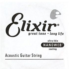 Elixir 14152 52 Phosphor Bronze Nanoweb Coating Akustik Gitar Teli