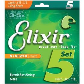 Elixir 14202 045-130 Bas Gitar Teli