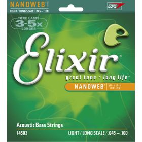 Elixir 14502 045-100 Akustik Bas Gitar Teli