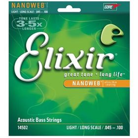 Elixir 14502 045-100 Akustik Bas Gitar Teli