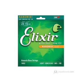 Elixir 14502 045-100 Akustik Bas Gitar Teli