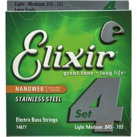 Elixir 14677 45-105 Bass Gitar Teli