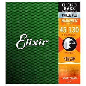Elixir 14777 045-130 Çelik Sarım Bas Gitar Teli