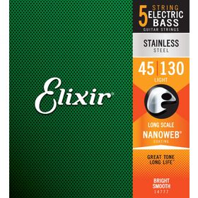 Elixir 14777 045-130 Çelik Sarım Bas Gitar Teli