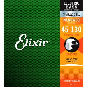Elixir 14777 045-130 Çelik Sarım Bas Gitar Teli