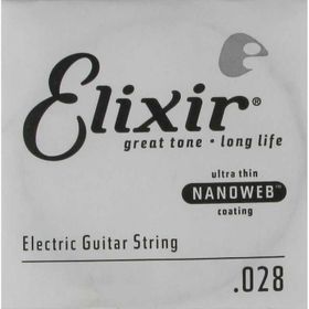 Elixir 15228 28 Nanoweb Tek Elektro Gitar Teli