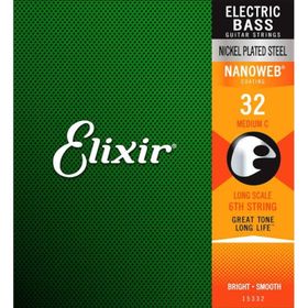 Elixir 15332 032 Tek Bas Gitar Teli