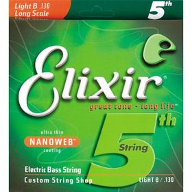 Elixir 15430 130 Tek Bas Gitar Teli