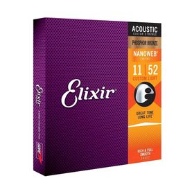 Elixir 16027 011-052 Fosfor Bronz Akustik Gitar Teli